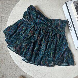 Free People Saturday Sun High-Waisted Mini Skirt in Who is She Size‎ 4